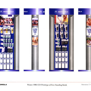 Motorola Phone - Winter 1996 CES Kiosk Prototype