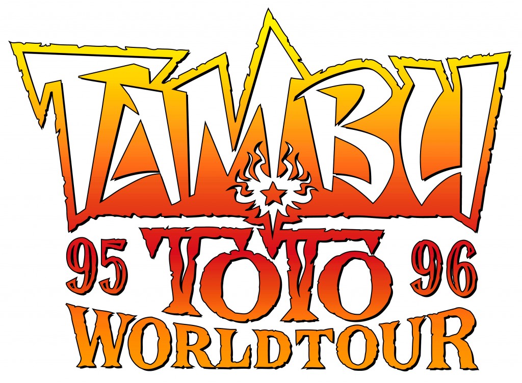 Toto "Tambu" World Tour Logo by Wayne Clark