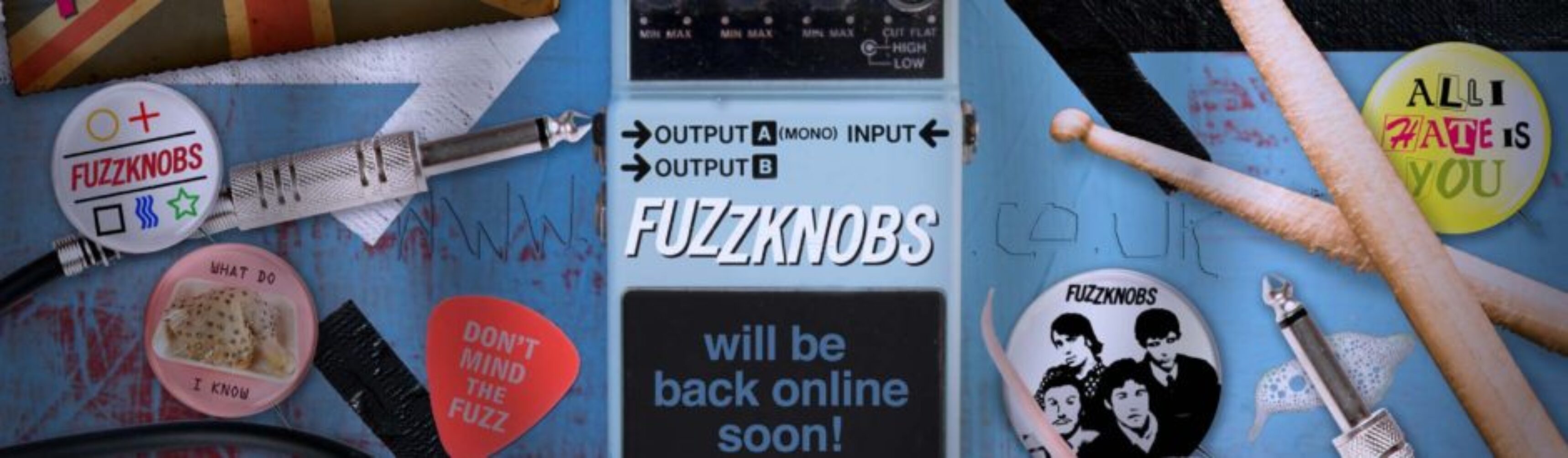 Fuzzknobs-homepage
