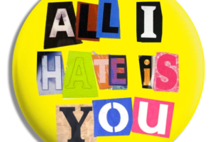 Fuzzknobs - All I Hate is You Pin